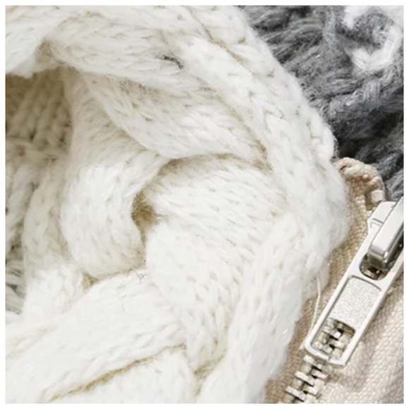 The Shelanna Faux Fur Accent Sweater - Picture 7 of 8